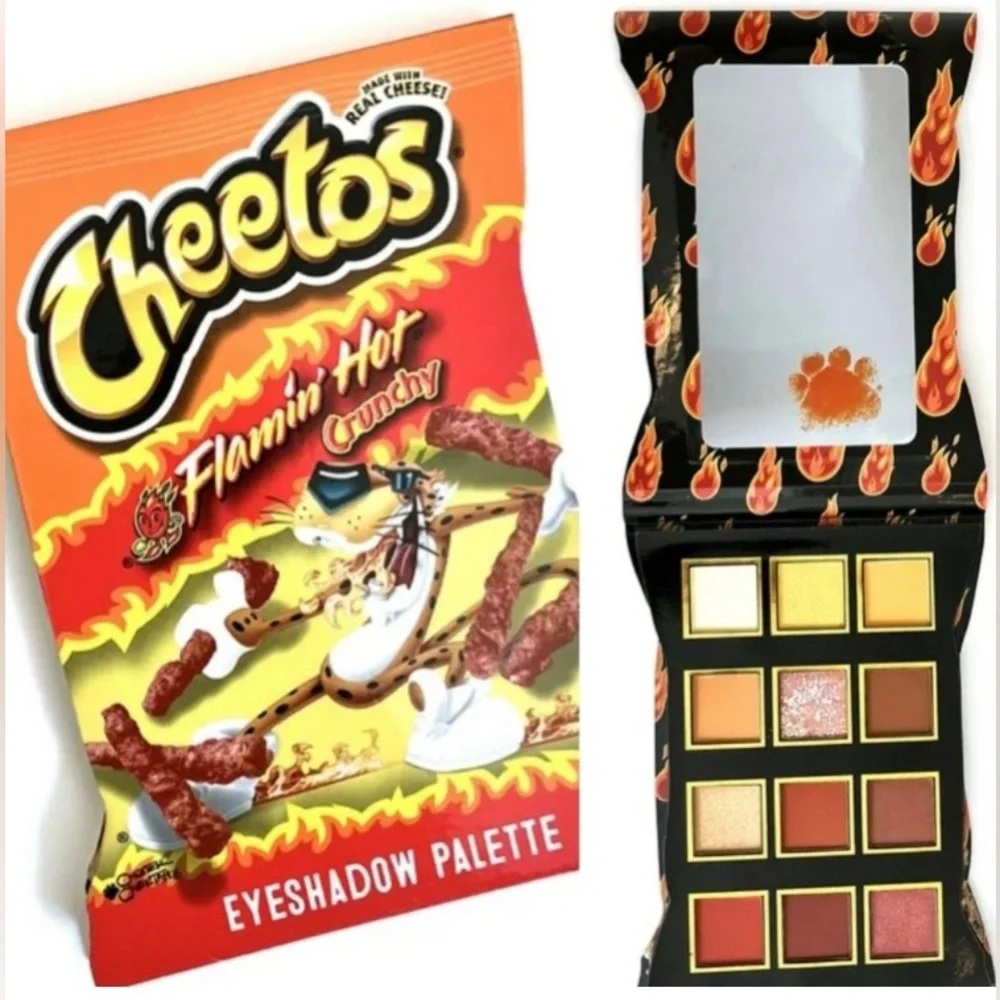 Cheetos Eyeshadow Palette X Taste Beauty